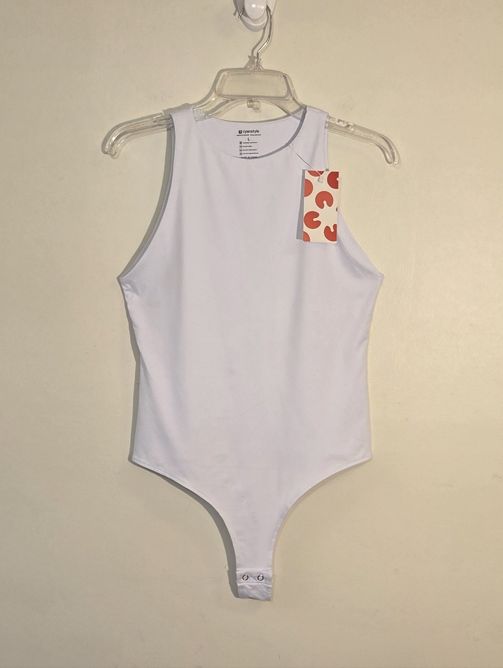 NWT Cyanstyle Sleeveless Bodysuit
